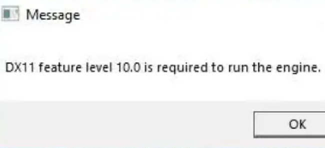 DX11 Feature Level 10.0