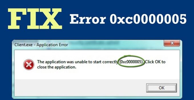 Exception Code 0xc0000005