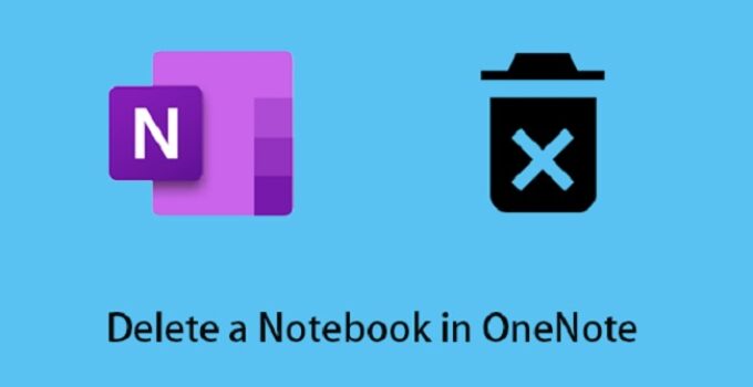 How To Delete Notebook in OneNote