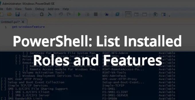 List Services Powershell