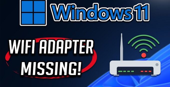 windows 11 network adapter missing