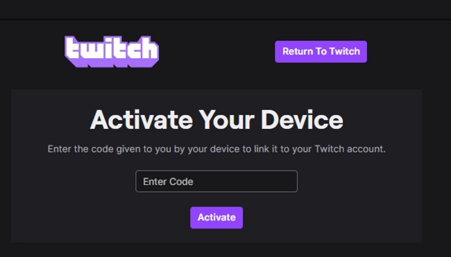 www.Twitch/Activate
