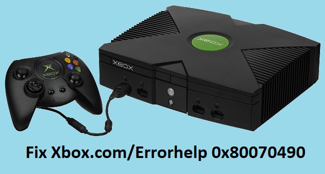  Xbox.com/Errorhelp 0x80070490